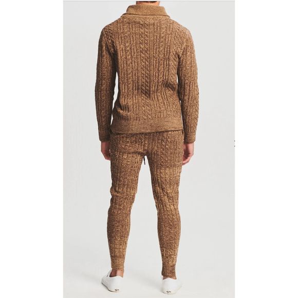 Ser.O.Ya Lynx Jogger Heathered Brown Size L - Picture 6 of 12